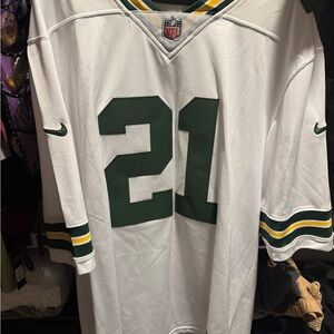 Charles Woodson Green Bay Packers replica White and Green Football Jersey